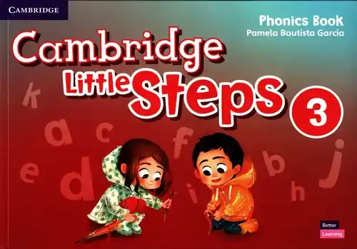 Łatwy zwrot Cambridge Little Steps 3 Phonics Book American English