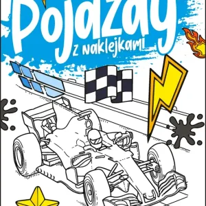 Pojazdy. Kolorowanka z naklejkami Zamów dziś