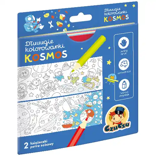 Dłuuugie kolorowanki Kosmos Bestseller