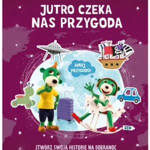 Jutro czeka nas przygoda. Rodzina Treflików. Dobranoc, Trefliki na noc. Stwórz swoją historię na dobranoc Najlepsza cena