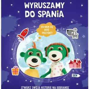 Wyruszamy do spania. Rodzina Treflików. Dobranoc, Trefliki na noc. Stwórz swoją historię na dobranoc Hit cenowy
