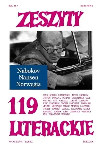 Zeszyty literackie 3/2012 Szybka dostawa