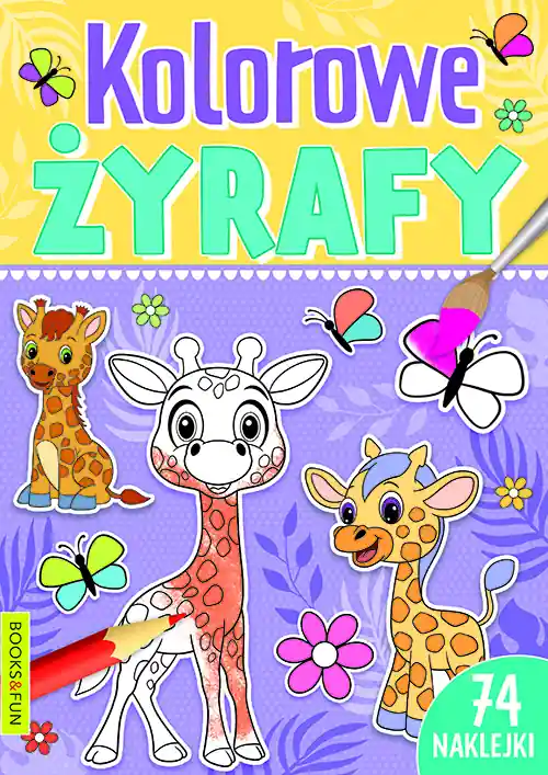 Kolorowe żyrafy Super okazja