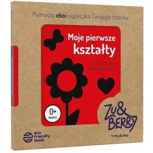 Moje pierwsze kształty. Książeczka kontrastowa Hit cenowy