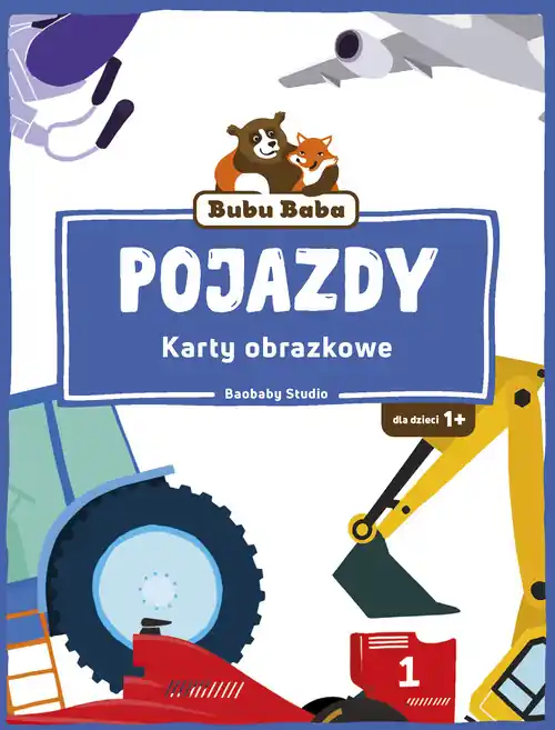 Bubu Baba. Karty obrazkowe. Pojazdy Tani