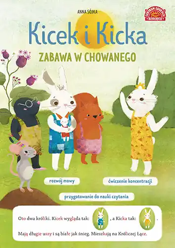 Kicek i Kicka. Zabawa w chowanego. Czytanki sylabowe z obrazkami Oferta