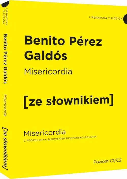 Wyprzedaż Misericordia wersja hiszpańska z podręcznym słownikiem