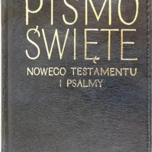 Nowy Testament i Psalmy- ekooprawa Wysoka jakość