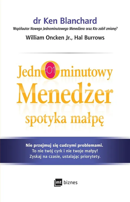 JEDNOMINUTOWY MENEDŻER SPOTYKA MAŁPĘ Łatwy zwrot