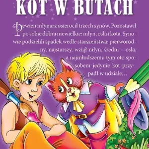 Koloruję i czytam bajkę - Kot w butach Super okazja