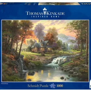 Darmowa dostawa Puzzle Thomas Kinkade Górskie zacisze 1000