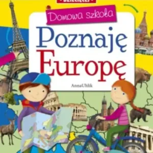 Szybka wysyłka Domowa szkoła Poznaję Europę Książeczka z nalepkami