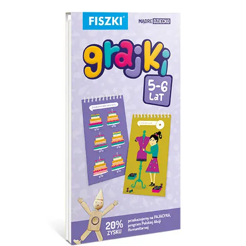 Premium Fiszki Grajki 5-6 lat