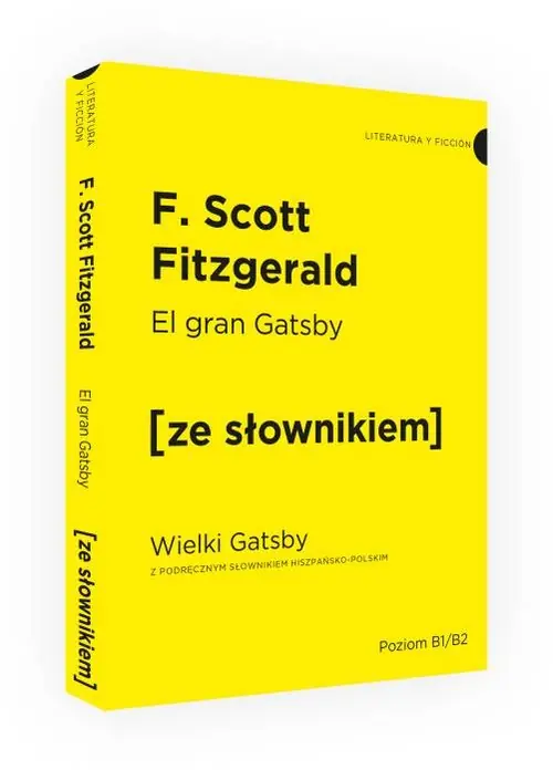 Wybór klientów Wielki Gatsby wersja hiszpańska z podręcznym słownikiem