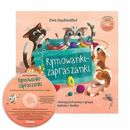 Wysoka jakość Rymowanki - zapraszanki + CD w.II