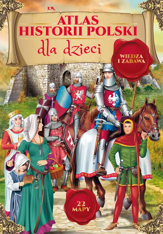 Atlas historii Polski dla dzieci Wyprzedaż