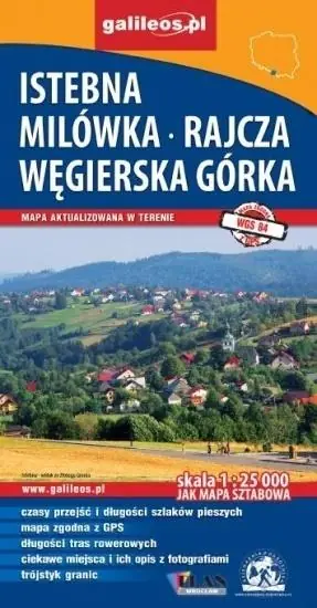 Dostępne od ręki Mapa sztabowa -Istebnik,Milówka,Rajcza,Węgierska..