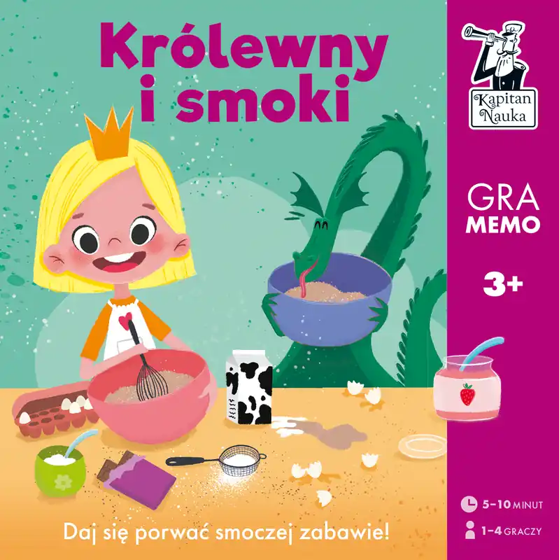 Ograniczona ilość Królewny i smoki. Gra memo