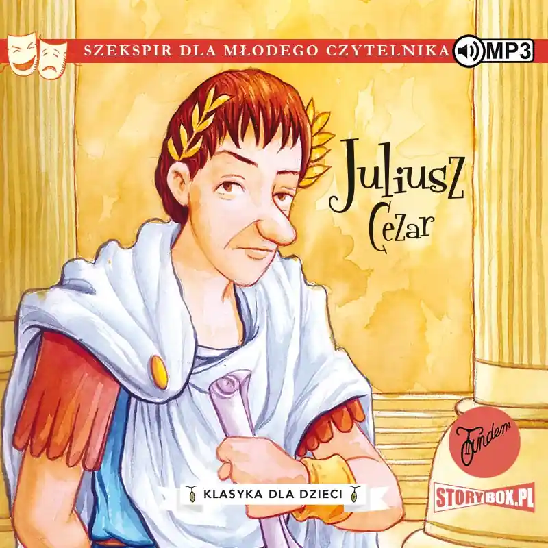 CD MP3 Juliusz Cezar. Klasyka dla dzieci. William Szekspir Nowy