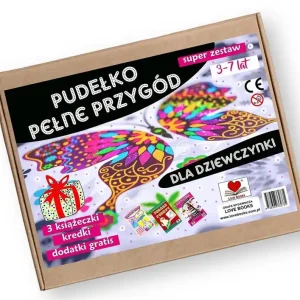 Pudełko pełne przygód dla dziewczynki 3-7 lat Darmowy zwrot