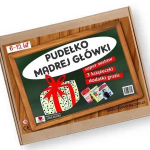 Pudełko mądrej główki 6-12 lat Obniżka ceny