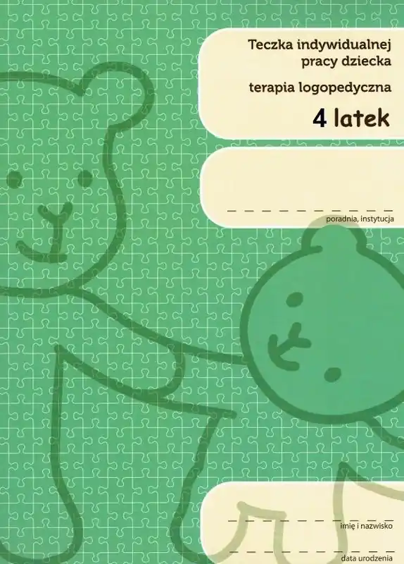 Hit cenowy Teczka indywidualnej pracy dziecka... 4-latek