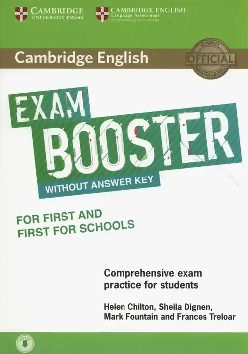 Cambridge English Exam Booster for First and First for Schools with Audio Comprehensive Exam Practice for Students Ostatnia szansa