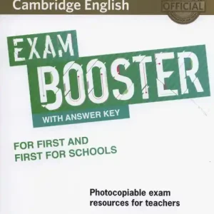 Cambridge English Exam Booster for First and First for Schools with Answer Key with Audio Photocopiable Exam Resources for Teachers Cena promocyjna