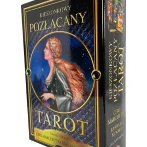 Kieszonkowy Pozłacany Tarot Wysoka jakość