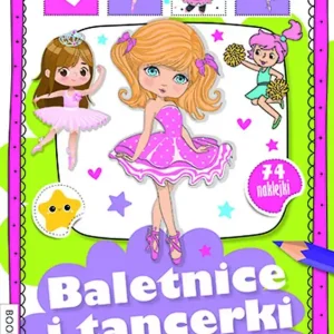 Wybór klientów Baletnice i tancerki. Kolorujemy i naklejamy