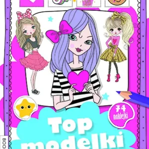 Top Modelki. Kolorujemy i naklejamy Popularny