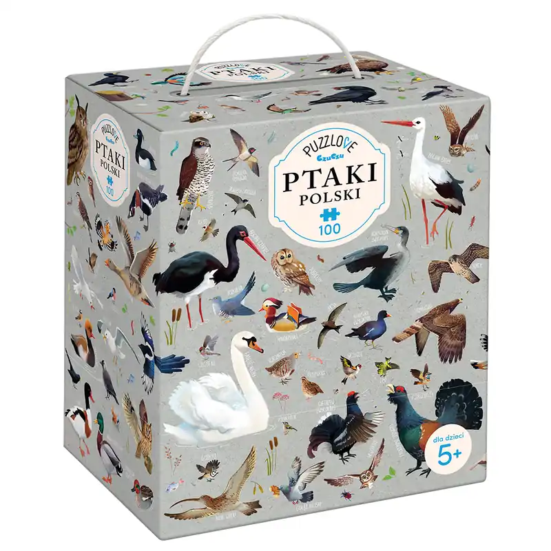 Dostępne od ręki Puzzle 100 Puzzlove CzuCzu Ptaki