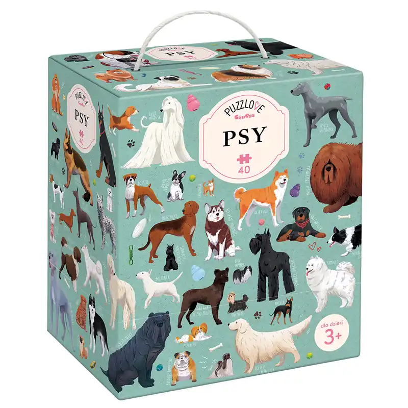 Obniżka ceny Puzzle 40 Puzzlove CzuCzu Psy
