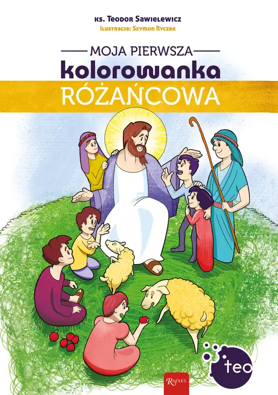 Kup online Moja pierwsza kolorowanka różańcowa