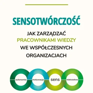 Cena promocyjna Sensotwórczość. Jak zarządzać pracownikami wiedzy we współczesnych organizacjach