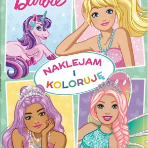 Barbie Dreamtopia Naklejam i koloruję NAK-1402 Nowość