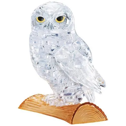 Oferta limitowana Crystal Puzzle Sowa biała BARD
