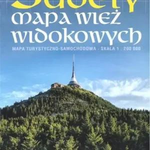 Hit cenowy Sudety mapa wież widokowych 1:200 000