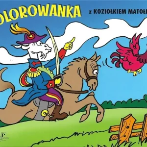 Kolorowanka z Koziołkiem Matołkiem - konik Łatwy zwrot