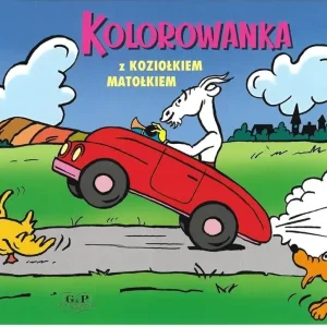 Niska cena Kolorowanka z Koziołkiem Matołkiem - autko