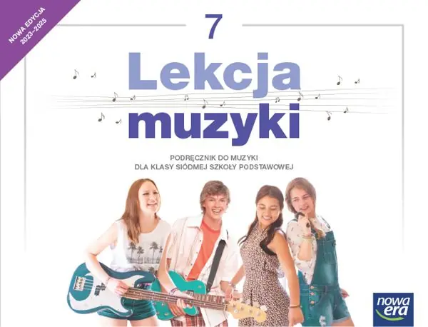 Muzyka lekcja muzyki NEON podręcznik dla klasy 7 szkoły podstawowej EDYCJA 2023-2025 Promocja