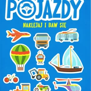 Obniżka ceny Pojazdy Książeczka do naklejania