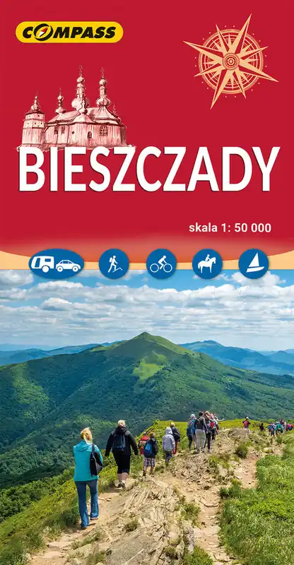 Mapa - Bieszczady 1:50 000 Rabat