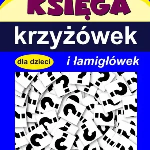 Oferta czasowa Księga krzyżówek i łamigłówek dla dzieci