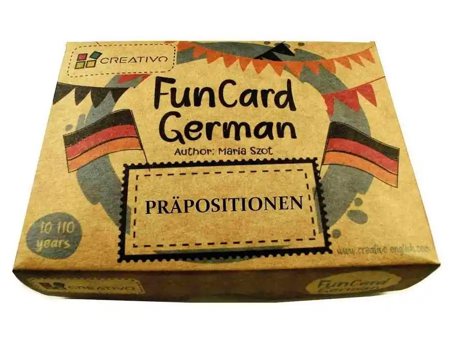 Nowość Fun Card German Prapositionen CREATIVO