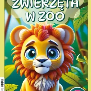 Koloruję i naklejam, Zwierzęta w zoo Dostępne od ręki