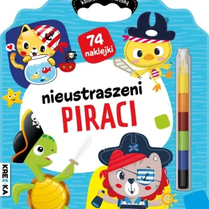 Kolorowanka z kredką, Nieustraszeni piraci Darmowa dostawa