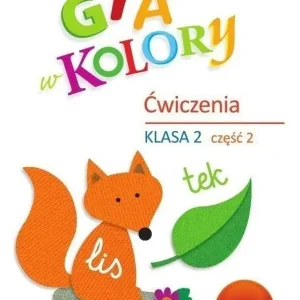Obniżka ceny Gra w kolory SP 2 Ćwiczenia cz.2 + zakładka
