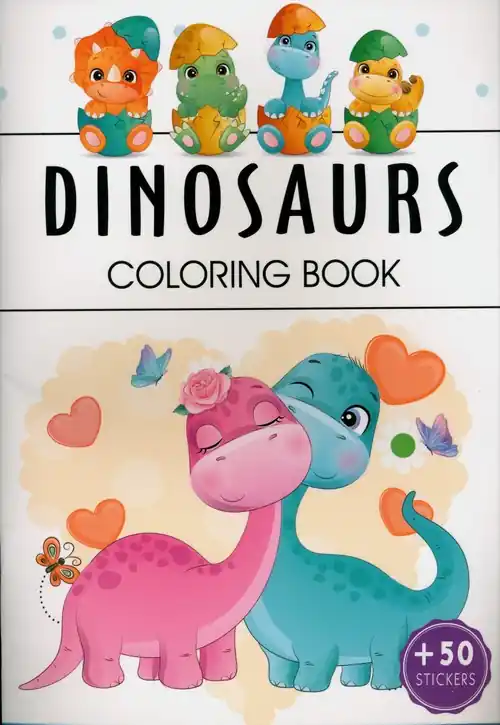 Tani Dinosaurs Coloring Book