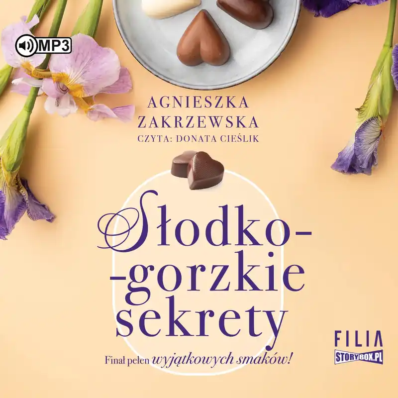 Promocja CD MP3 Słodko-gorzkie sekrety. Saga czekoladowa. Tom 3